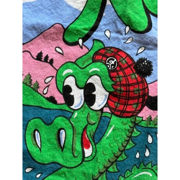 Vintage Scottish Nessie Tea Towel By Innes & Crome Ltd Designed In Scotland - Picture 6 of 9